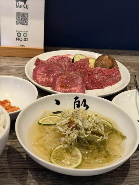 冷麺が、、